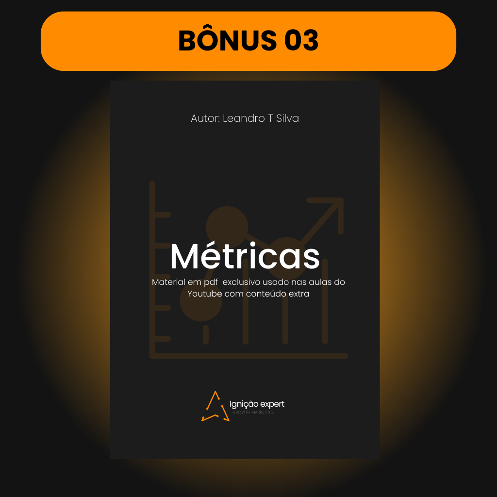 Bônus 03 Métricas material em pdf usado nos slides das aulas no Youtube